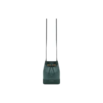 Strathberry Cashmere With Calfskin Crossbody Bag Shoulder Bag Regular Women's Dark Green