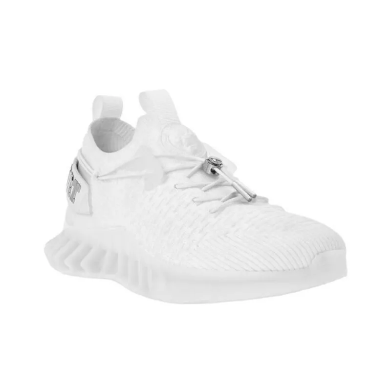 PLEIN SPORT Low Top Casual Shoes Unisex White-2