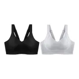 2 Pack (Black+Gray Blue)