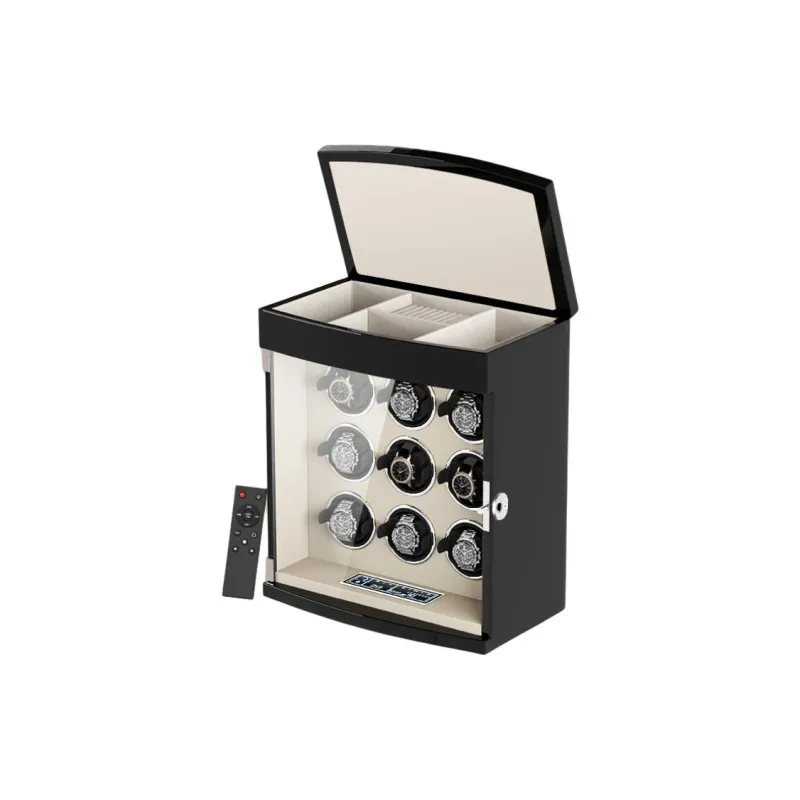 Brilliant Top With Jewelry Storage 9 Watch Slot High End Unisex-5