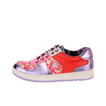 IRREGULAR CHOICE Low-Top Skateboard Shoes Women's Fuchsia
