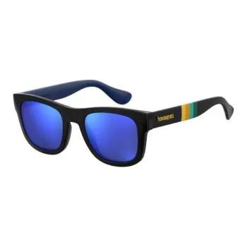 Havaianas Plastic Square Sunglasses Unisex Black