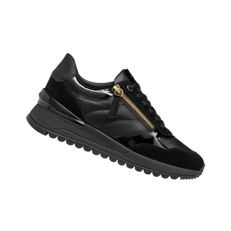GEOX Low Top Casual Shoes Women's Black-2