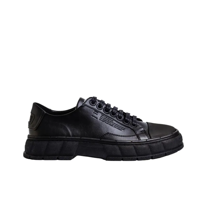VIRÓN 1968 BLACK APPLE Low Top Casual Shoes Unisex Black-1