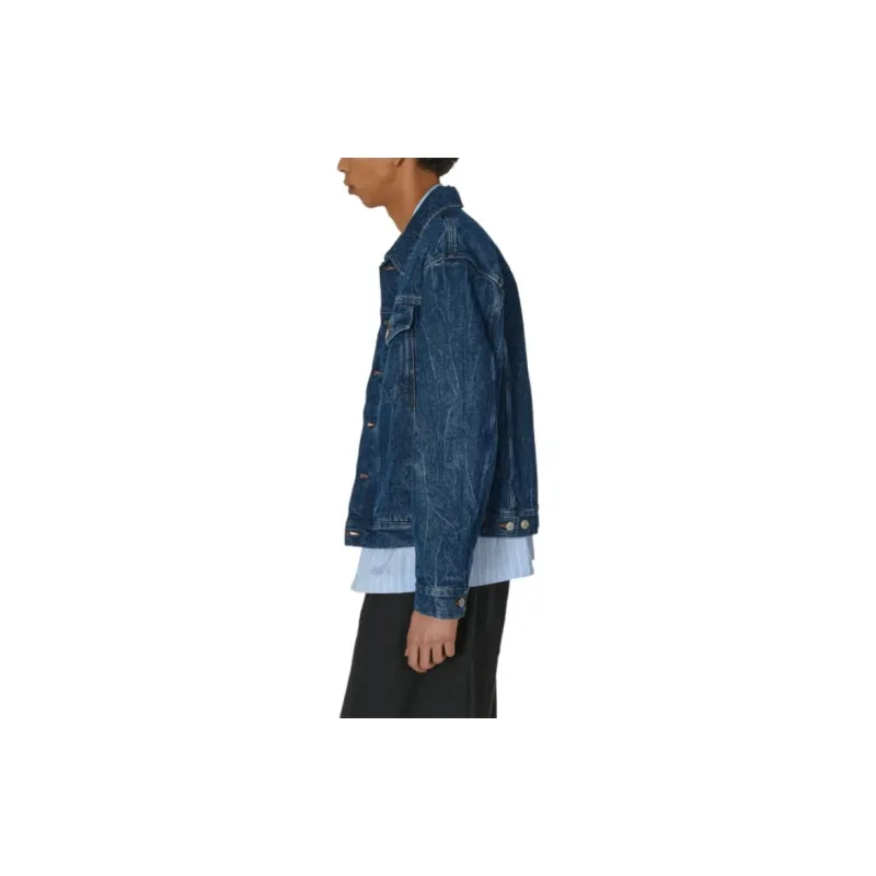 DRIES VAN NOTEN Denim Jacket Men's Blue-2