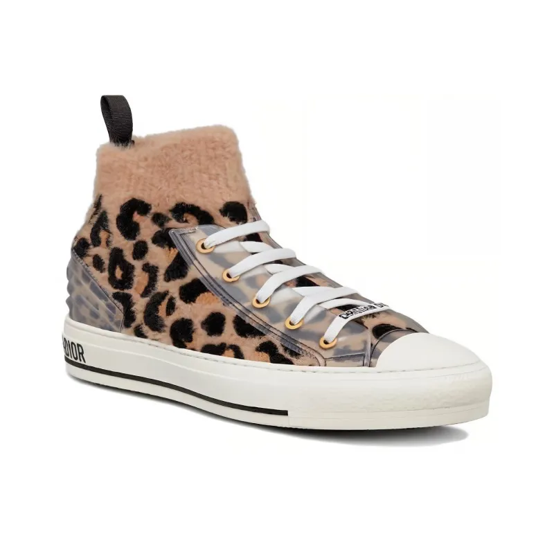 DIOR Walk'n'Dior High Top Stylish Skateboarding Shoes Women's-2