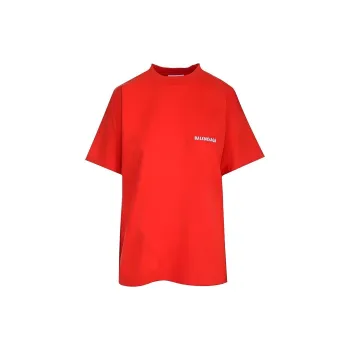 Balenciaga FW22 T Shirt Regular Fit Men's Red