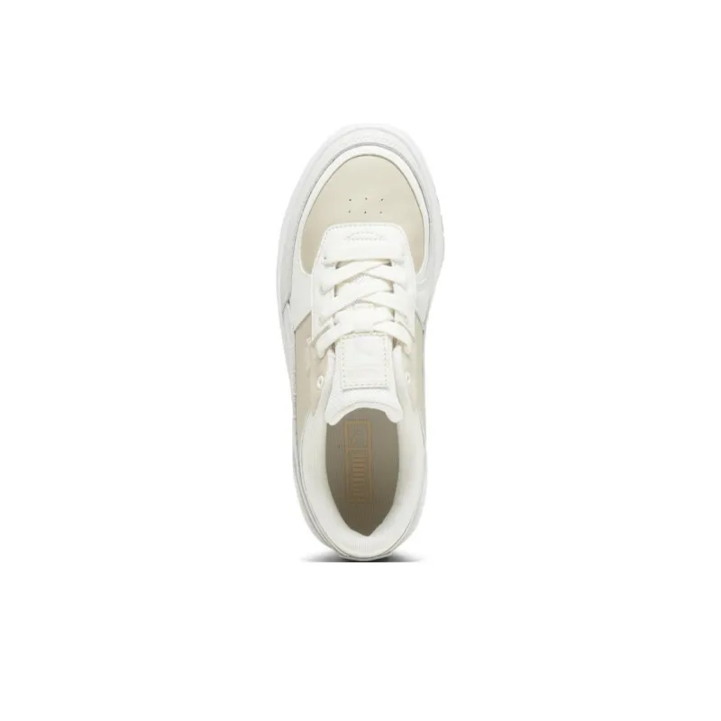 PUMA Cali Dream Anti-Slip Wear-Resistant Low-Top Skateboard Shoes Women's Ecru-3
