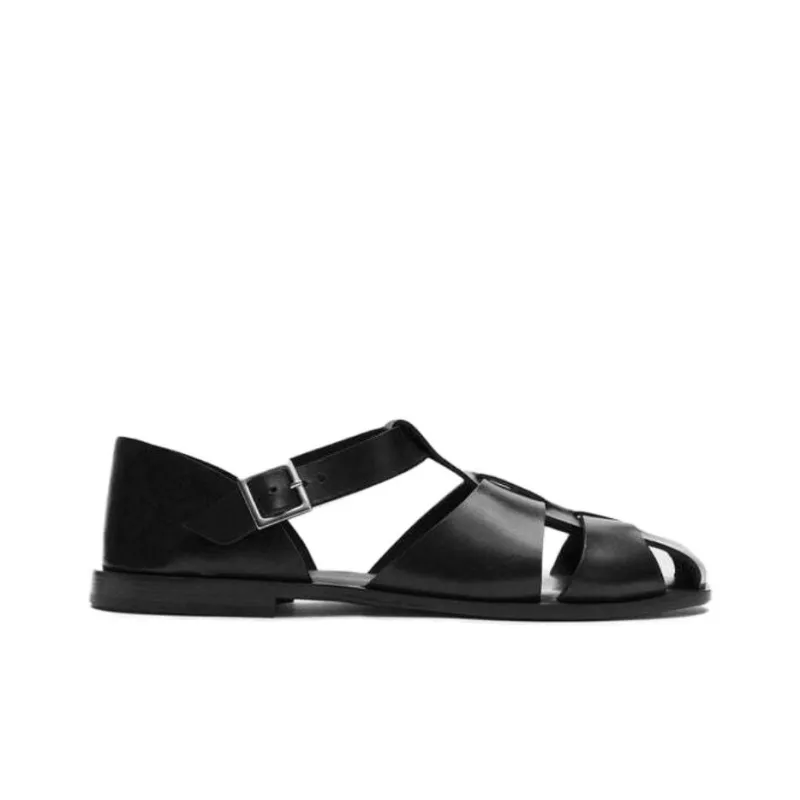 SCAROSSO Apollo Leather Sandals-1