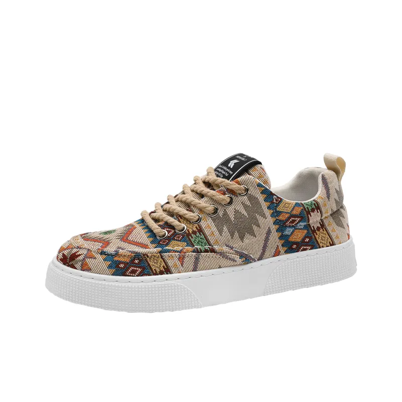 EASTERN CAMEL Slip Resistant Low Top Skateboard Shoes Men's Blue-9