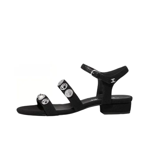 CHANEL One-Strap Sandals Women's