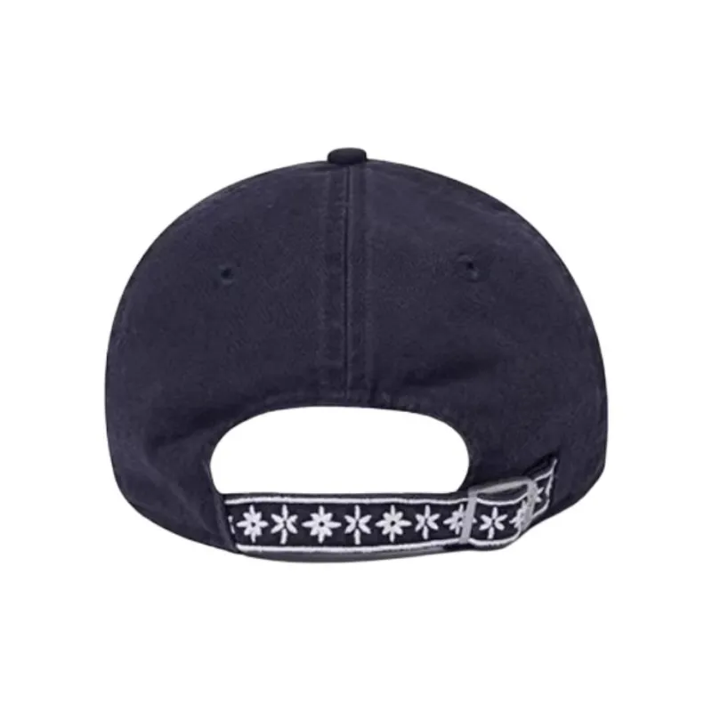 New Era Cotton Baseball Caps Unisex Navy Blue-2