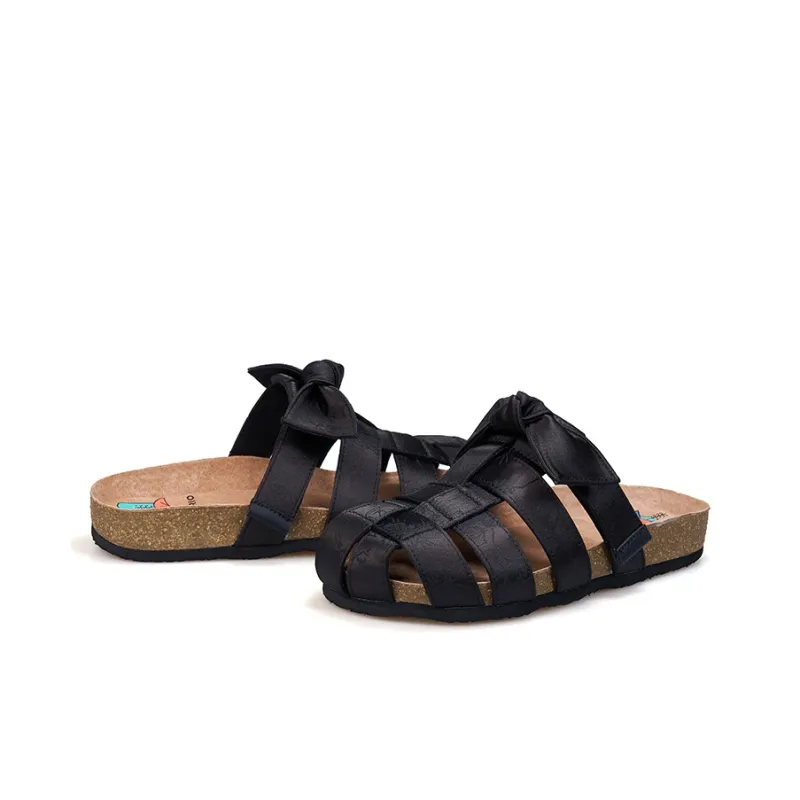 Joy&Mario Rubber Sole Abrasion Resistant Slip Resistant Closed Toe Slippers Women's-3