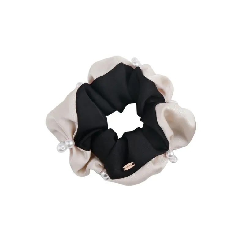 BABYBEI Multicolor Loose Elegance Elegant Versatile Gentle Black Beige Hair Accessories Women's-2