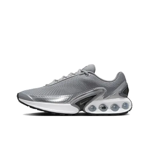 Nike Air Max Dn Casual Shoes Women's Low-Top Metallic Silver/White/Black