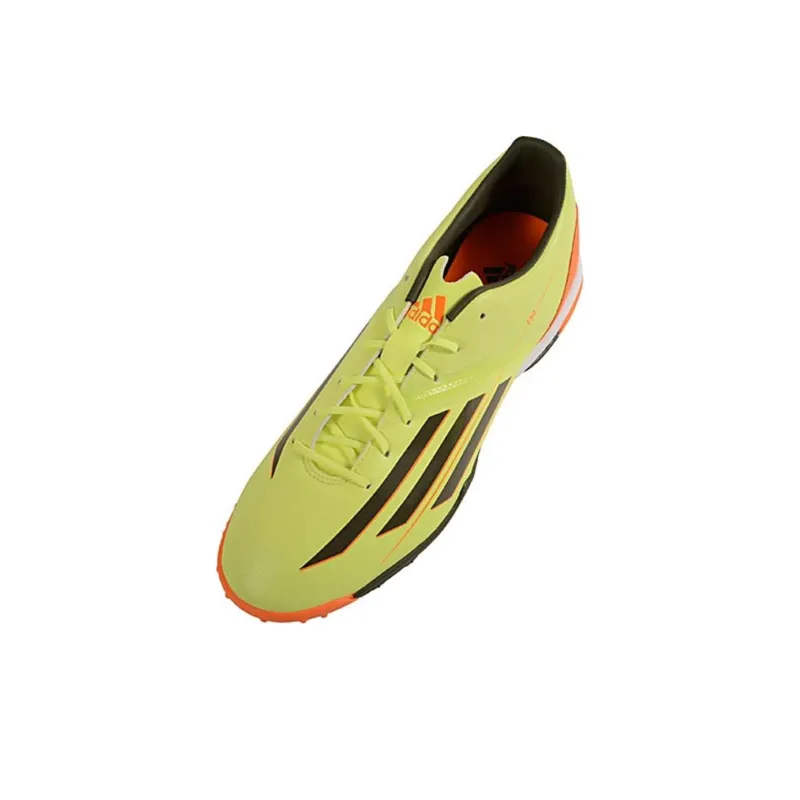 Adidas Soccer Shoes Men Low Top Yellow/Orange/Black-2