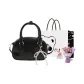 Black+Exclusive Shopping Bag+Greeting Card+Dried Flower