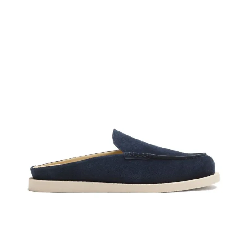 ZARA Wrap-toe Slippers Men's Blue-1
