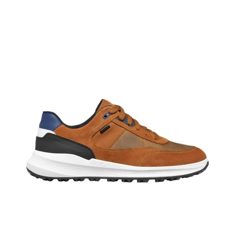 GEOX Abrasion Resistant Low Top Casual Shoes Men's Brown-1