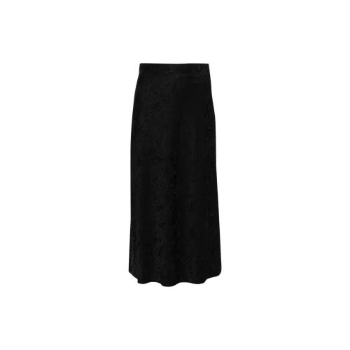 Elisabetta Franchi Lettering Jacquard Midi Skirt