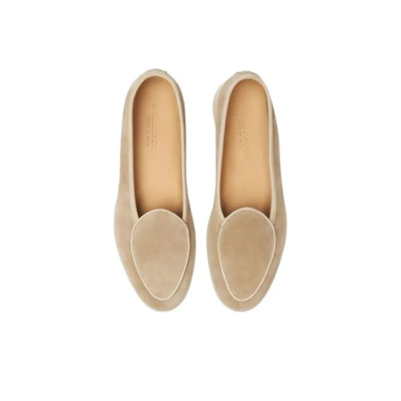 SCAROSSO Livia Almond Toe Loafers Women's-3