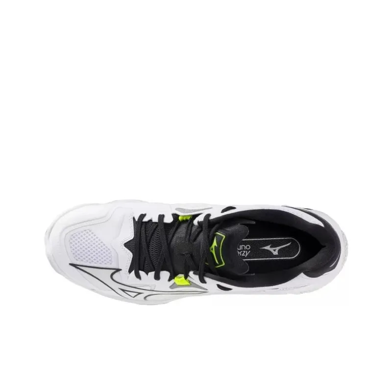 Mizuno Wave Lightning Z Anti Slip Wear Resistant Low Top Training Shoes Unisex White-2