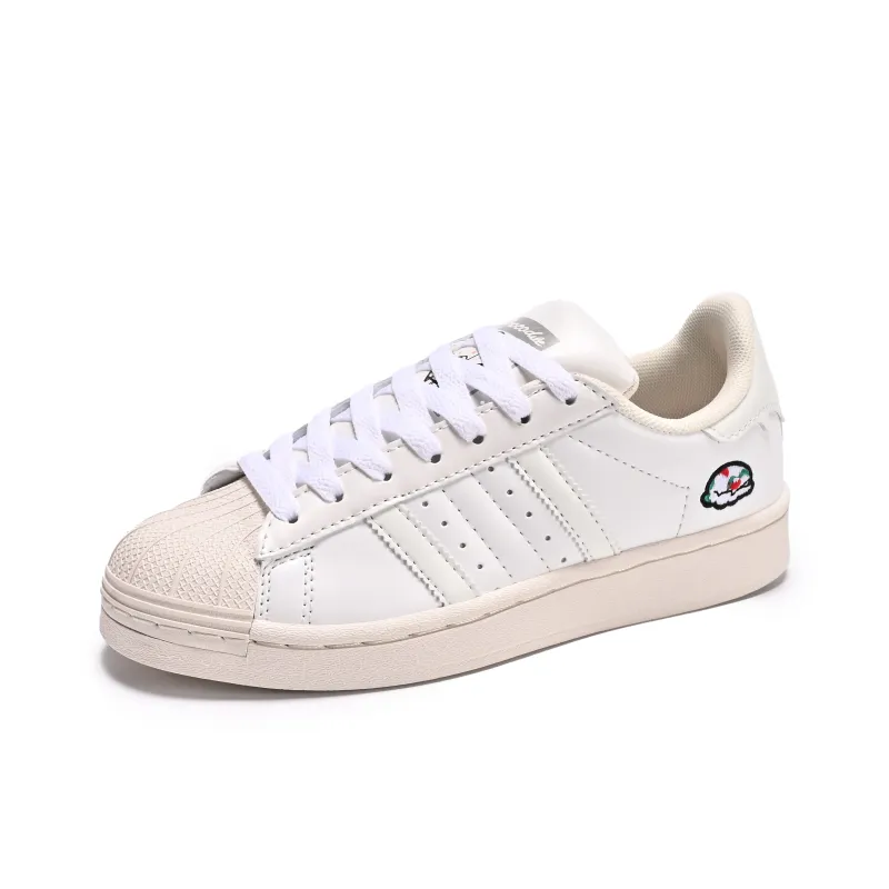 Guci Tianlun Slip Resistant Low Top Skateboard Shoes Women's White-18
