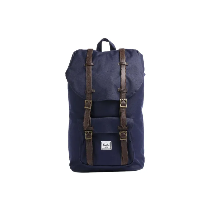 Herschel Polyester Backpack Regular Unisex Dark Blue-0