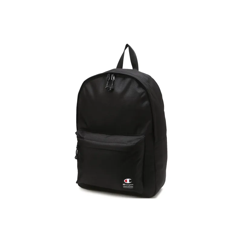 Champion Polyester Backpack Unisex Black-1