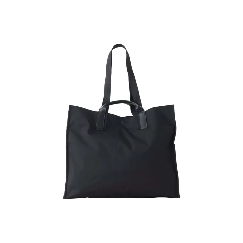 New Balance Nylon Tote Bag, Shopping Bag, Shoulder Bag, Handbag Tubas Unisex Black-3