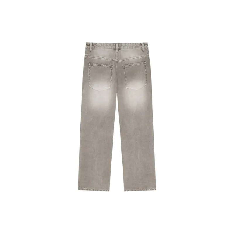 Nice Rice Jeans Unisex Khaki Gray-1