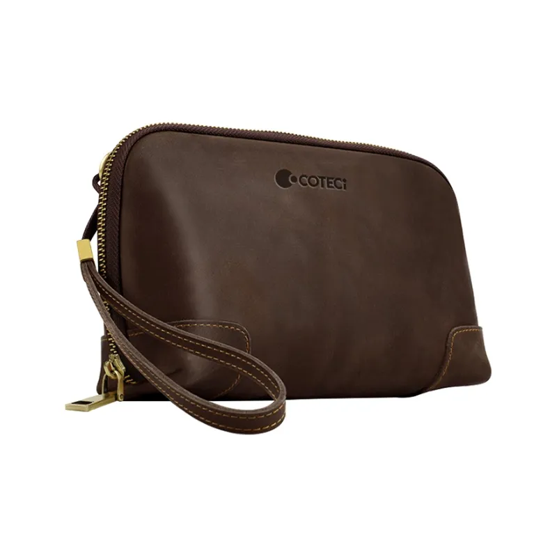 COTECi Cow Leather Clutch Regular Men's Multicolor-7