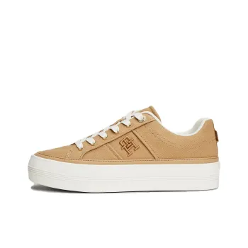 Tommy Hilfiger Slip Resistant Low Top Skateboard Shoes Women's Yellow