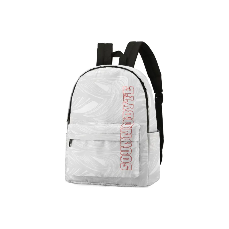 ONRF ×SOUNDBYT Polyester Backpack Laptop Bag Regular Unisex White-24