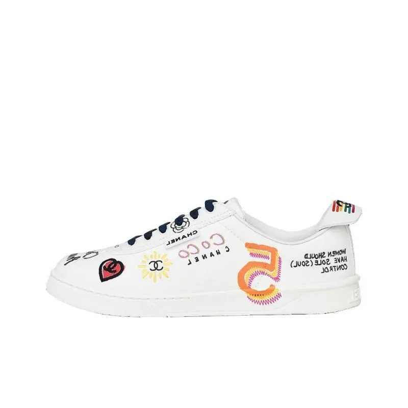 CHANEL Sneakers Pharrell White Multi-Color-0