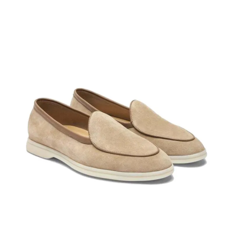 SCAROSSO Livio Almond Toe Loafers-2