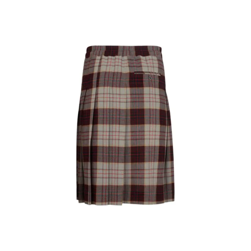Vivienne Westwood Checked Drawstring Skirt-1