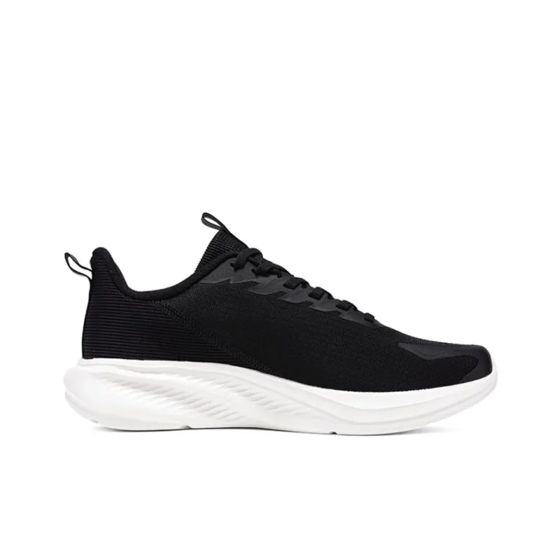 361° Slip Resistant, Abrasion Resistant, Lightweight Low Top Casual Running Shoes Men's Black White-2