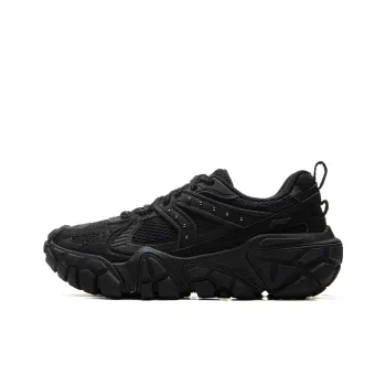 LiNing Dunes Cushioning Anti-Slip Wear-Resistant Breathable Height Increasing Low-Top Casual Shoes Women's Black