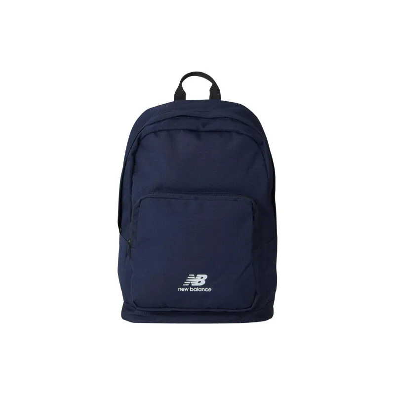 New Balance Polyester Backpack Unisex Navy Blue-0