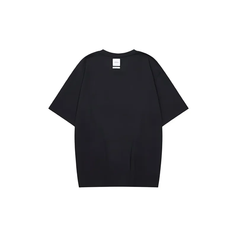 Skechers x XIAOHUANGRENLIANMING T Shirt Unisex Carbon Black-1