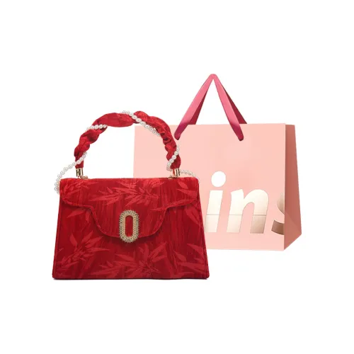 WHEELY BABY Shoulder Bags Red - Rich Bamboo