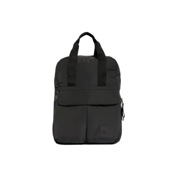Adidas Recycled Polyester Backpack Unisex Carbon Black & Black