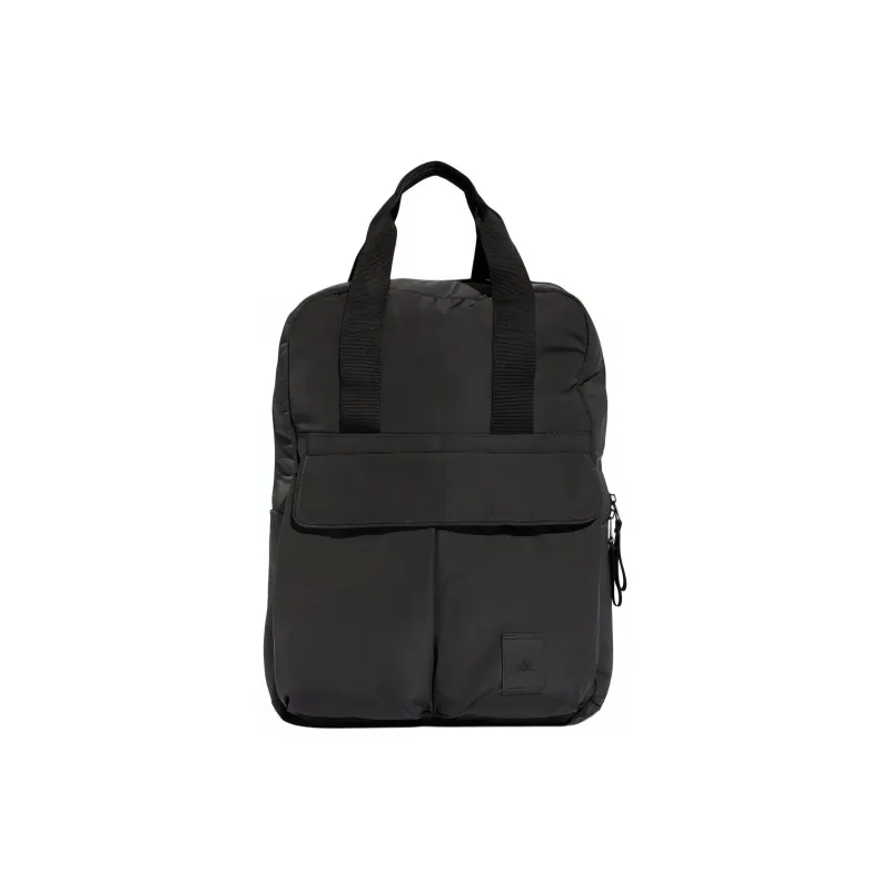 Adidas Recycled Polyester Backpack Unisex Carbon Black & Black-0