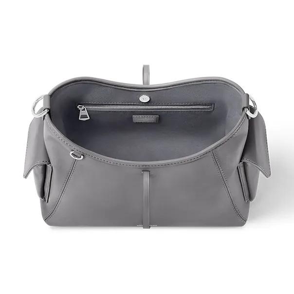 LOUIS VUITTON Carryall Cargo PM Shoulder Bag Small Grey-2