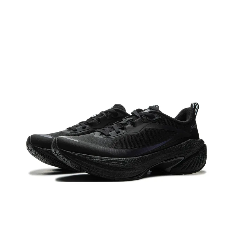 LINING Wear 4.0 Protective Version Running Shoes Women's Low Top Black-2