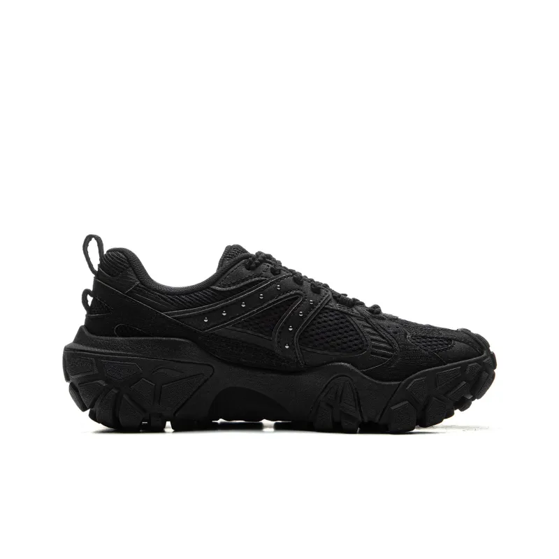 LiNing Dunes Cushioning Anti Slip Wear Resistant Breathable Height Increasing Low Top Casual Shoes Women's Black-1