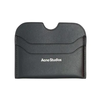 Acne Studios Leather Card Holder Women's Black