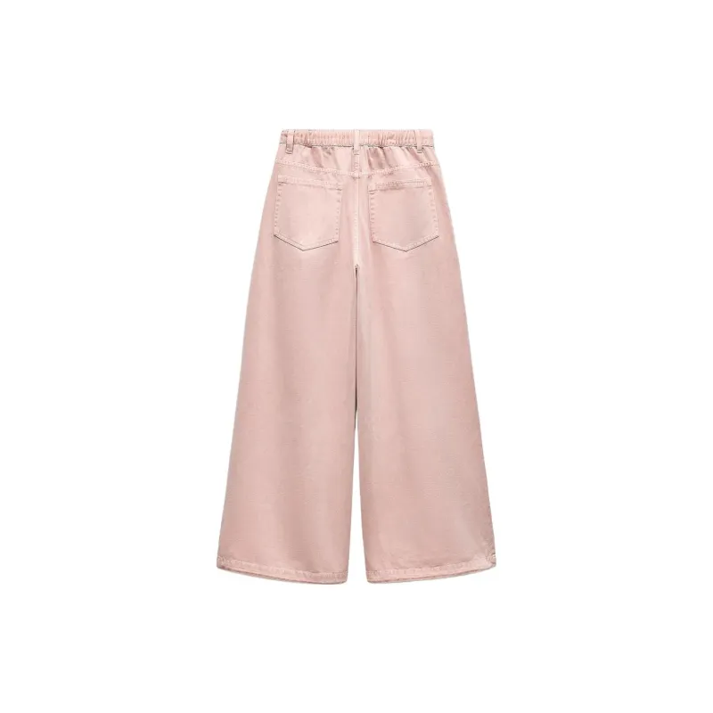 ZARA Trf Casual Pants Women's Pink-1