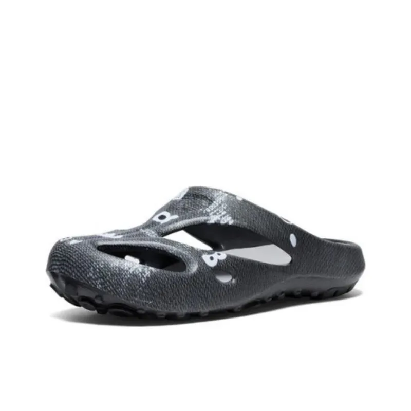 KEEN Shanti Abrasion Resistant Slip Resistant Closed Toe Slippers Men's Black-0